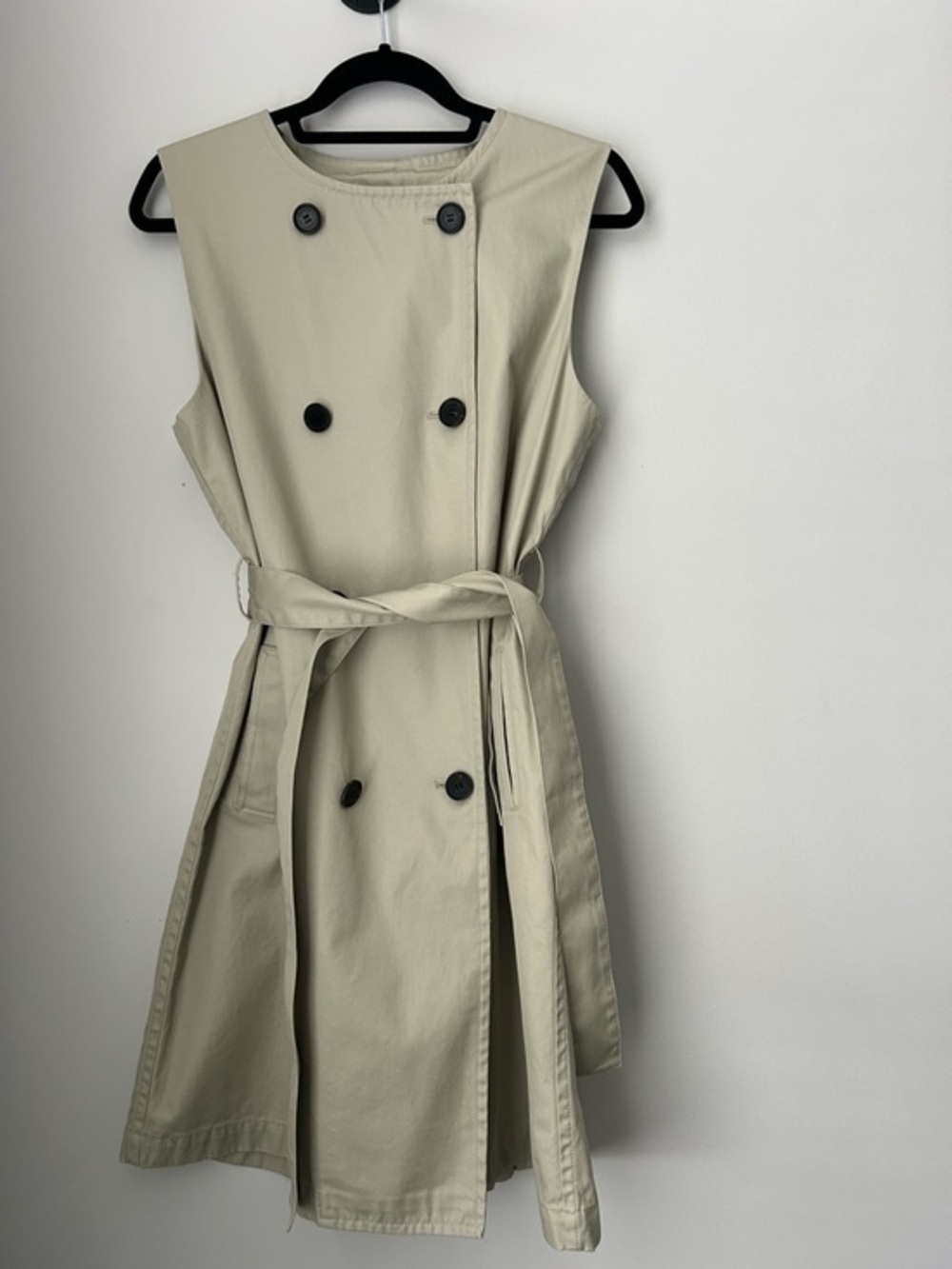 Tomboy Double Breasted Trench Vest